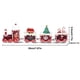 thumbnail image 5 of Ounissouiy 1 Uds tren de de Navidad adornos de Navidad Santa Claus juguetes para niños 2021 Navidad Noel accesorios de fiesta en casa Kits de decoración para fiestas once, 5 of 6