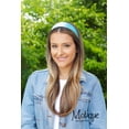 thumbnail image 2 of Motique Accessories Sky Blue 2 Inch Wide Satin Hard Headband with No Teeth Head band for Women and Girls, 2 of 4