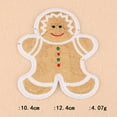 thumbnail image 2 of HONITANO 10Pcs Pet Material Patches for Clothes Mending Fabric Iron On Patches Christmas, 2 of 8