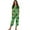 Green-Ladybug Flower, variant on DISNIMO Ladybug Flower Printed Women's Short Sleeve Pajama Sets Soft Loungewear 2 Piece Pjs Set Summer Sleepwear with Pockets, S