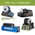 thumbnail image 5 of Polly Plastics Rock Tumbler Grit Kit & Ceramic Tumbling Filler Media, 5 of 10