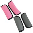 thumbnail image 3 of BESTONZON 4pcs Stroller Shoulder Pad Car Safety Belt Protective Shoulder Sleeve Seatbelt Shoulder Cuhsion for Kids Baby Infant Child (Random Color), 3 of 6