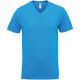 thumbnail image 1 of Gildan - Camiseta de manga corta y cuello pico Modelo Premium cotton Unisex Adultos - 100% algodón (Zafiro), 1 of 1