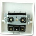 thumbnail image 1 of CRABTREE - 45A Cooker Connection Unit, White, 1 of 2