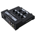 thumbnail image 3 of Audio Mixer, Treble Or Bass Adjustment AC100-240V Mixing Console With  Connector For KTV For Home For Stage, 3 of 8