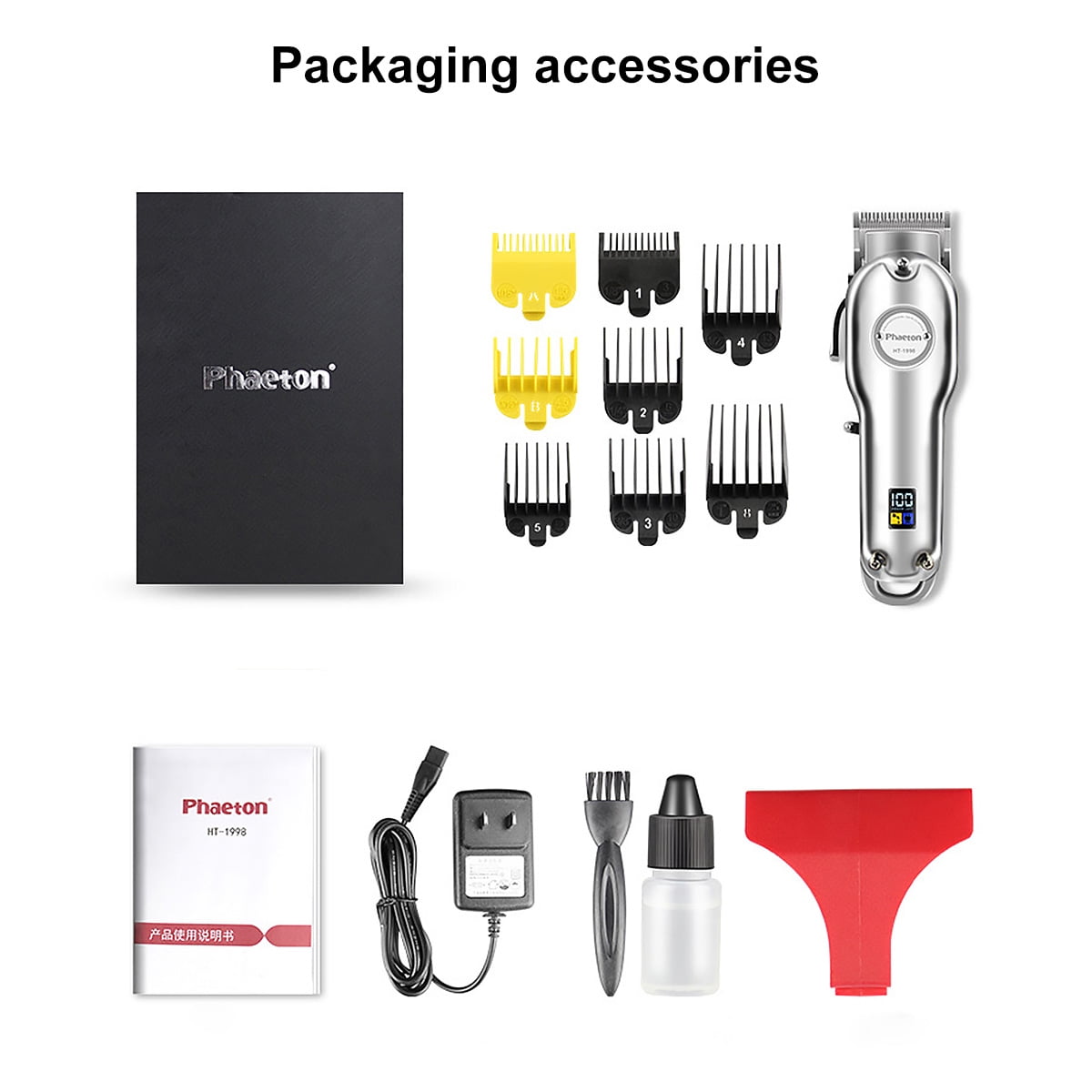 phaeton professional cordless hair trimmer