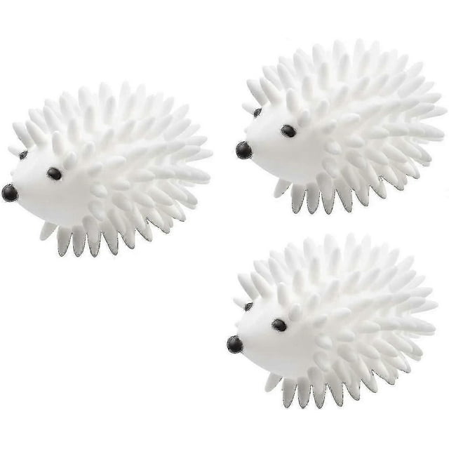 3pcs Hedgehog Dryer Balls, Reusable Dryer Porcupine Ball For Dryer Machine, Anti