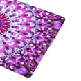 thumbnail image 4 of 2 piezas de felpudo con estampado bohemio de mandala y raspador de zapatos con respaldo de goma para entrada. 14, 4 of 8