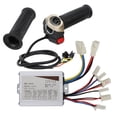 thumbnail image 2 of Kit De Controlador Eléctrico, Kit Universal De Controlador De Cepillo, 478g Profesional Para Scooter Eléctrico Eléctrico Con Pantalla LCD Triciclo Eléctrico ZAQW Controller Throttle Handle Kit, 2 of 8