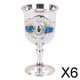 thumbnail image 1 of 6 Copas de Vino Pequeñas Clásicas, Patrón de Grabado de Vino, Tazas Creativas Elegantes Hechas a Mano, Decoración para Fiesta de Boda, Regalo 6 piezas, 1 of 10