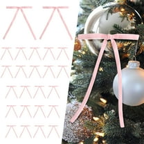 12 Pcs Red Velvet Bows for Christmas Tree Red Bows for Christmas Tree Bows Velvet Red Christmas Bows Red Bows Christmas Decorations Red Velvet Ornaments for Christmas Tree