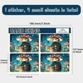 thumbnail image 2 of Anime Credit Card Skin Debit Card Skin Debit Card Sticker Cover No Bubble Slim Small Chip Cartoon Personalized Bank Card Protecting Decals Removable Transportation Card Mushroom 7.3x5.4Inch, 2 of 6