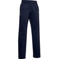 thumbnail image 3 of Under Armour Boy's Drawstring Waist Hustle Fleece Straight Leg Pant, 3 of 4