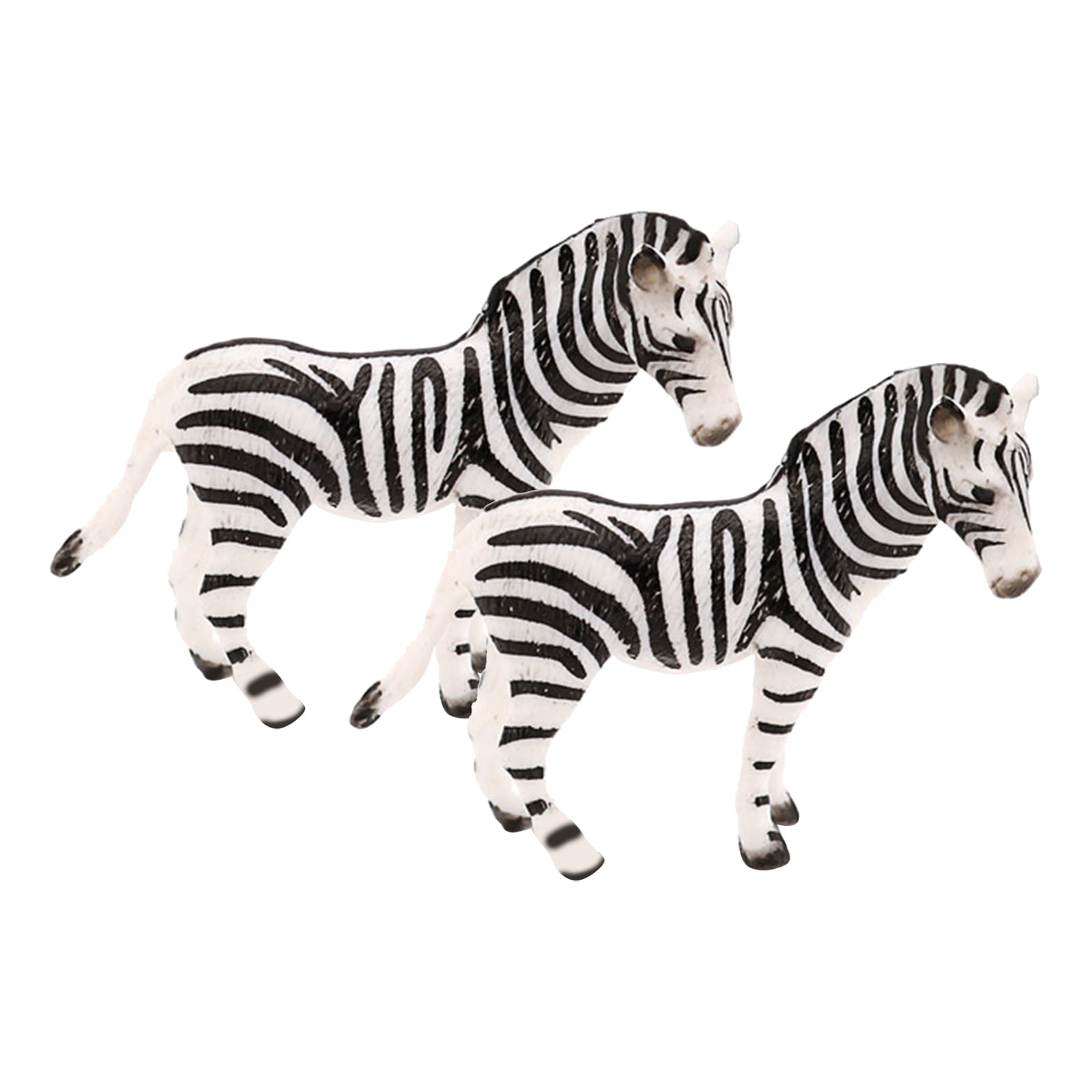 Lifelike Zebra Wildlife Animal Model Figure Boys Girls Educational Toy Gift 