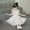 hwj# White626, variant on Huowey Toddler Girls Sleeveless Sequin Dresses Ruffles Sleeveless High Waist Square Collar Layered Dance Party Dress Clothes,Beige,5-6 Years
