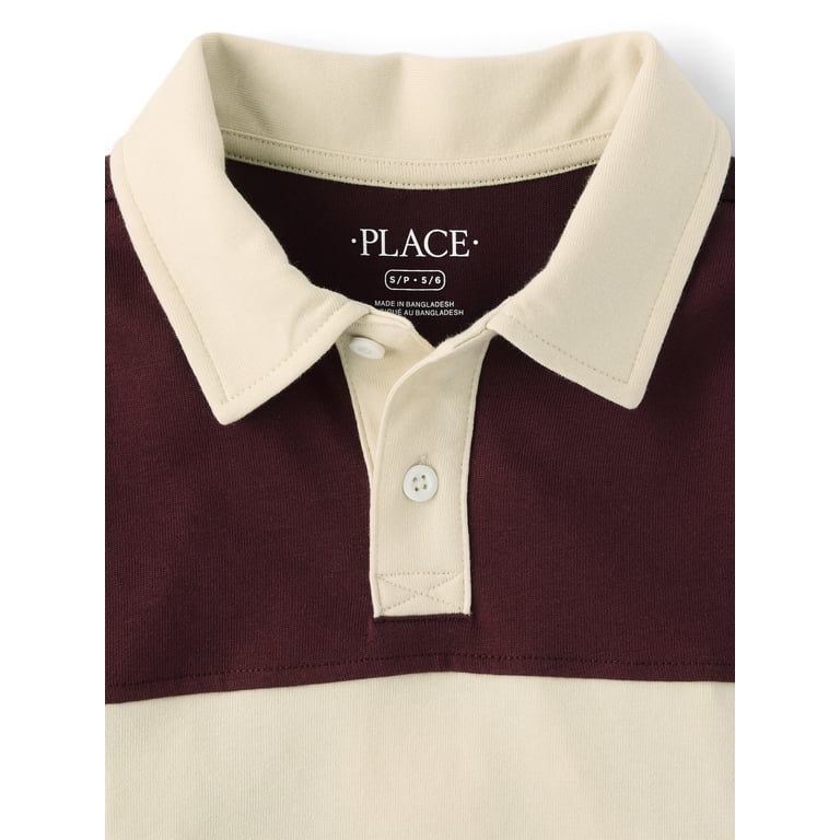 The Children's Place Boys Colorblock Rugby Polo photo 2
