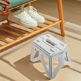 thumbnail image 4 of CNKOO Collapsible Garden Stool Portable And Foldable Step Stool Easy To Carry Stool For Kids And Adults Camping Fishing And Outdoor Activities, 4 of 8