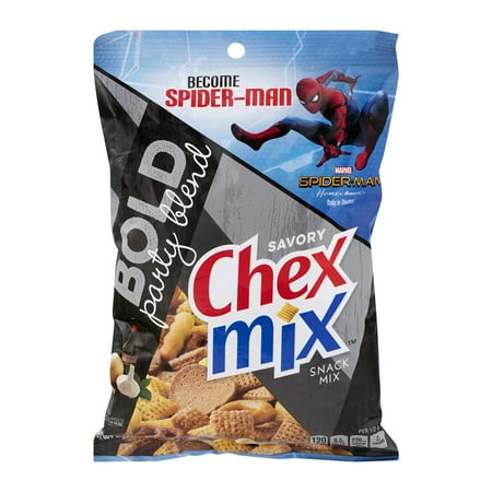 (2 pack) (2 Pack) Chex Mix Savory Bold Party Blend Snack Mix, 8.75 oz