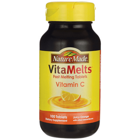 Nature Made Vitamelts Vitamin C Tablets Juicy Orange 1000 Ct