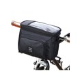 thumbnail image 1 of Cycling Bag Bicycle Bike Handlebar Bag Front Frame Tube Cell Phone Holder Waterproof Front Basket, 1 of 5