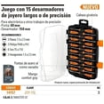 thumbnail image 2 of Juego Desarmador Joyero 15 Pz Largos Truper 14157 Truper JOY-15L, 2 of 2