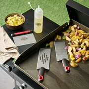 Expert Grill Grilling Accessories BBQ Grill Tools Set, 4 Pieces Stainless Steel Grill Kit