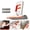 1 small mop,2 cotton tips, variant on Self Squeezing Mini Mop,Orange Small Sponge Mop,Wet and Dry Use Cleaning System,Foldable Desktop Mop,One-Hand Squeeze Handle and Replaceable Head