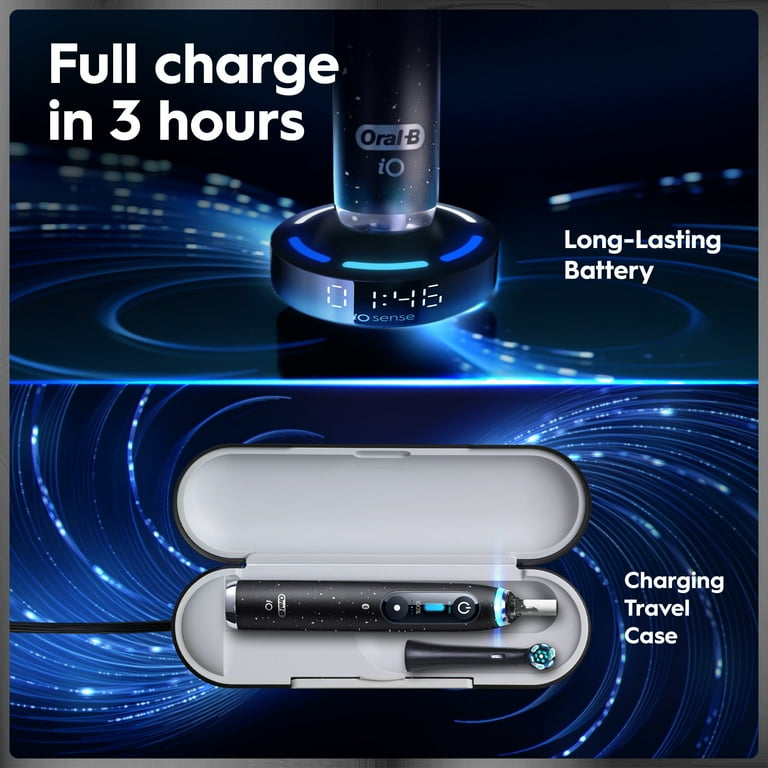 Oral-B iO 9 Electric Toothbrush with AI Tracking & 4 Brush Heads