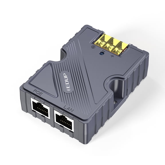 Starlink PoE Injector 150W GigE Passive ABS Surge & ESD Protection with High-Speed Network Ideal for Starlink Internet Kit Satellite