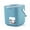 Blue, variant on YIEMEEN 2 Tiers Kitchen Compost Bin Compost Drainer Garbage Trash Bin Rubbish Container