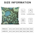 thumbnail image 5 of SHANXI Throw Pillow Covers Square Pillowcases for Home Decor Sofa Car Bedroom Abstract Floral Interlaced Overlapping Petals Art Painting Pillow case 12x12in, 5 of 5