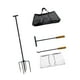 thumbnail image 5 of Campfire Grill Grill Open Fire Cooking Equipment, plegable con estancamiento portátil Grill Campfire Supar para barbacoa BBQ, 5 of 9