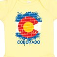 thumbnail image 4 of Inktastic Graffiti Colorado State Flag Boys or Girls Baby Bodysuit, 4 of 5