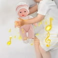 thumbnail image 6 of Interactive Talking Doll, Vinyl Simulation Baby Doll With Blinking Eyes, Voice Play Toy For Kids, Pretend Play Educational Doll, Early Learning Companion Gift For Children, 6 of 6