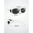 thumbnail image 5 of TINHAO Fit Over Wrap Sunglasses Polarized Wear Over Eyeglasses 100% UV Protection for Men and Women, 5 of 6