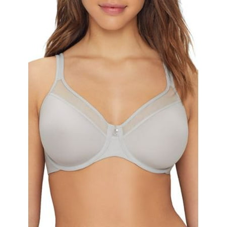 

Women s Bali 3439 One Smooth U Ultra Lite Neckline Bra (Crystal Grey 34D)