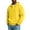 18#Yellow, variant on Mens Solid Pullover Hoodie Long Sleeve Hooded Sweatshirt Drawstring Front Pocket Top Yellow L