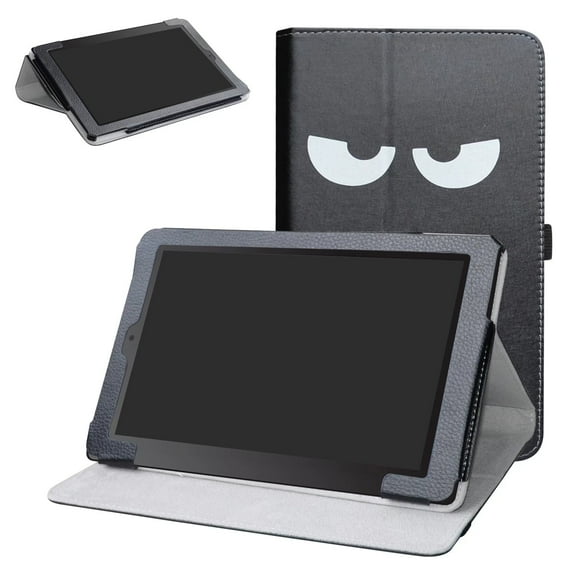Labanema 10.1" RCA Cambio 10 W101SA23T1S 2017 Case, PU Leather Folio Stand Protective Case, Cover for 10.1" RCA Cambio 10 W101SA23T1S 2017 (Big Eyes)