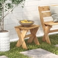 thumbnail image 6 of Furinno Tioman Outdoor Hardwood Side Table Flower Stand, Pine Wood, 6 of 7