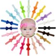 thumbnail image 1 of Baby Girls Headband Hair Bows Rayas Sash Stretch Bowknot para niños pequeños 20pcs Zefei Wu 9024735038849, 1 of 5