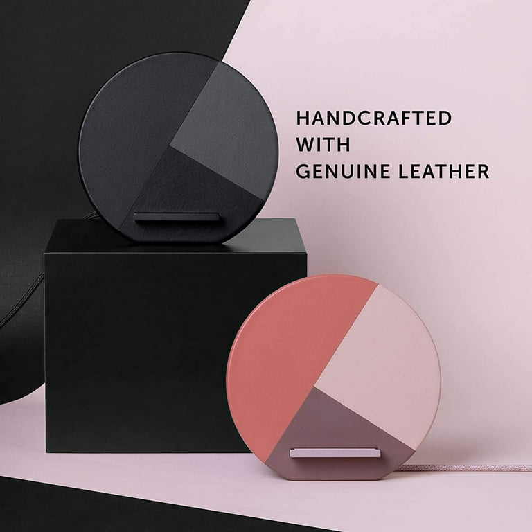 Native Union Dock Marquetry Wireless Charger Genuine Italian