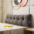 thumbnail image 4 of Headboard Cushion Large Bolster Backrest Positioning Support Sleeping Pillow-week, 4 of 4