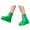 Green, variant on Durable Women's Ankle Boots Breathable Lined Non- Rain Footwear for All Seasons Comfortable Garden -On 6 White