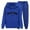 Blue, variant on Unisex NEW YORK Letter Print Hoodie and Sweatpants Set – Matching Couples Tracksuit for Casual Wear – Comfortable Pullover Hoodie with Joggers – Sizes S-XXXL