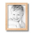 thumbnail image 2 of ArtToFrames 7" x 9" Hard Maple Wood Picture Frame, 7x9 inch Brown Wood Poster Frame (WOM-4879), 2 of 7