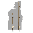 thumbnail image 2 of SP13623 2026 Year of the Fire Horse Chinese New Year Zodiac Cardboard Cutout Standee Standup, 2 of 2