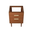 thumbnail image 5 of Modway 24" Teak Wood Bathroom Vanity Cabinet Natural (Sink Basin Not Included), 5 of 9