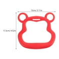 thumbnail image 4 of 1 Set of Portable Gymnastics Rings Gym Pull-up Equipment Hanging Rings Kids Workout Rings, 4 of 9