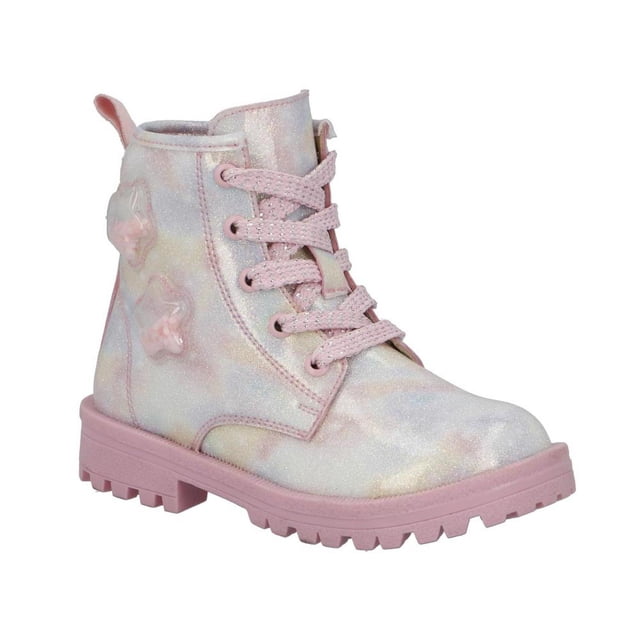Botas Niña Tropicana Sinteticos Casuales Cañan Media Suela Baja Agujetas Resistentes rosa 17 Tropicana TR324004