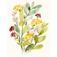 thumbnail image 3 of Goldberger, Jennifer 15x18 Black Modern Framed Museum Art Print Titled - Spring Sprigs II, 3 of 5